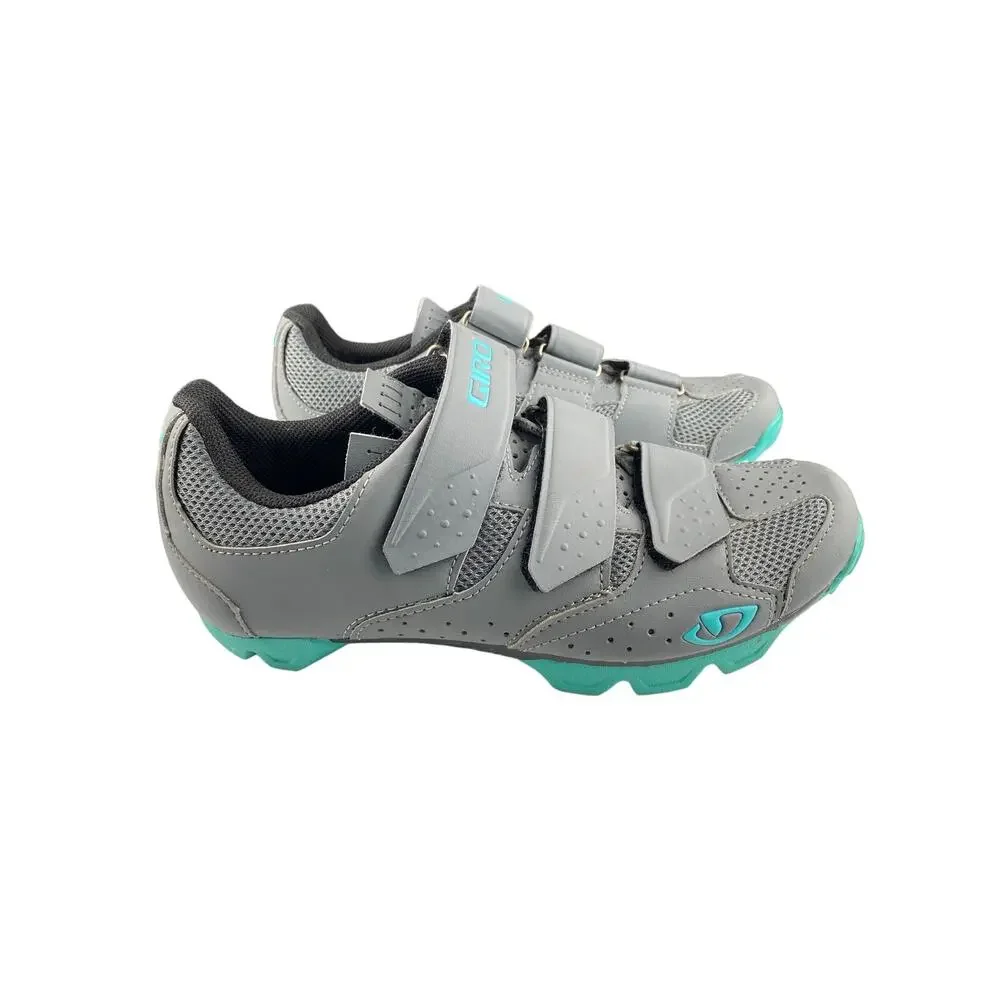 Giro Riela RII Women's Mountain Bike/Cycling Shoes Dark Shadow/Glacier‎ Sz 7.5